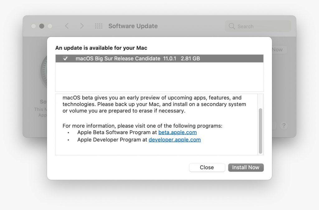 עדכון macOS Big Sur 11.0.1 \ תמונה: אבי דוד The Verifier