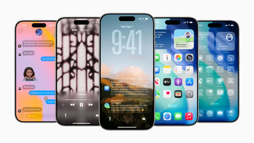 iOS 26 / תמונה: אפל