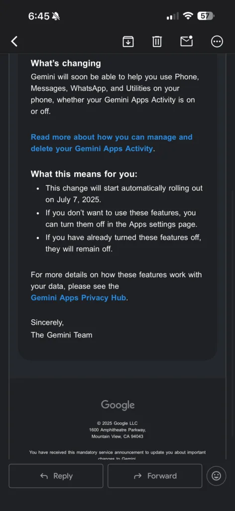 Gemini / תמונה: Android Police