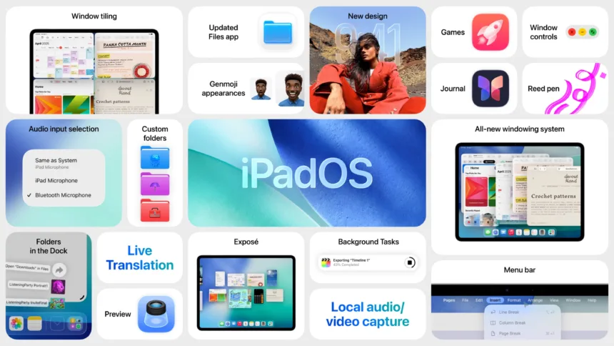 iPadOS 26 | תמונה: אפל