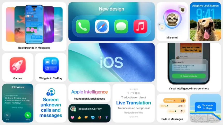 iOS 26 | תמונה: אפל