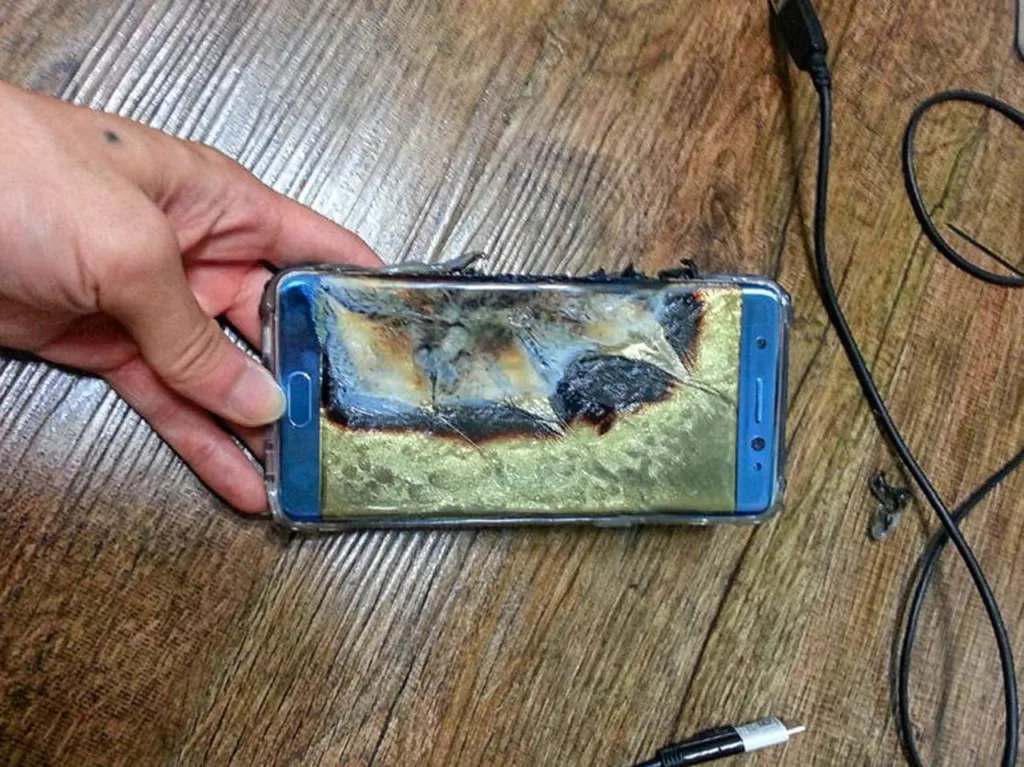 Galaxy Note7 - בימיו הפחות טובים | תמונה: רשת - שימוש על פי סעיף 27א'