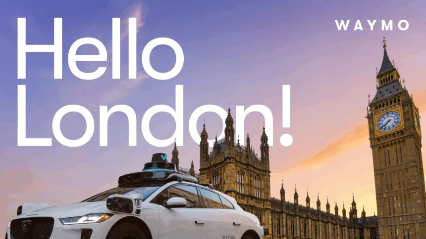 Waymo לונדון | תמונה: אלפאבית