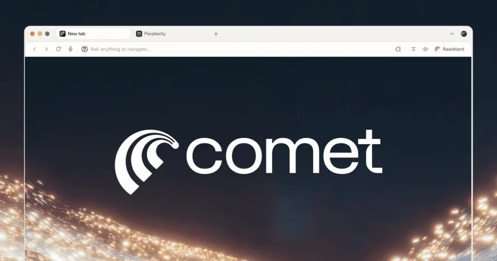 דפדפן Comet | תמונה: Perplexity
