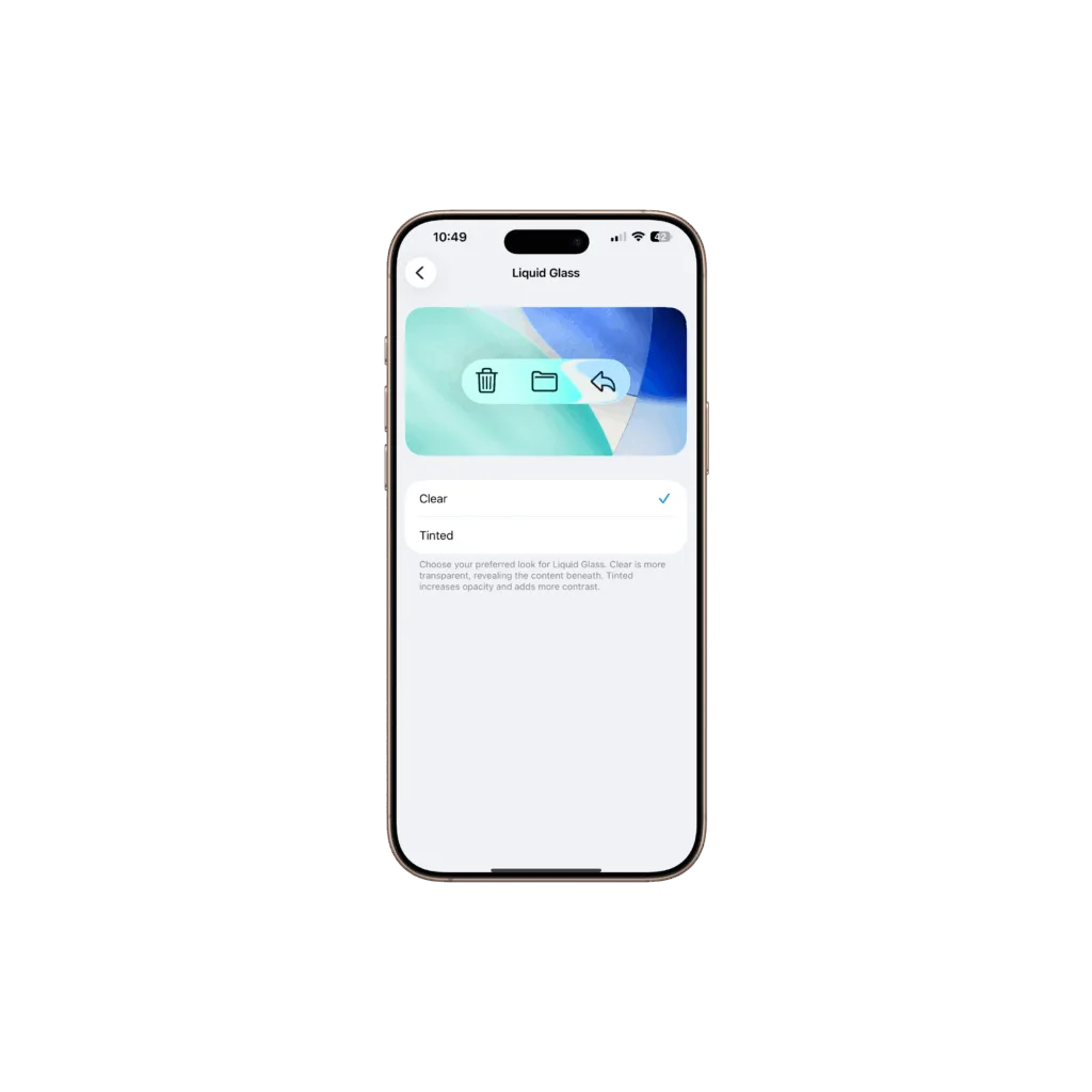 ההגדרה החדשה ב-iOS 26.1 |.תמונה: אבי דוד, צילום מסך