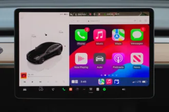 CarPlay בטסלה | תמונה: רשת, שימוש על פי סעיף 27 א'