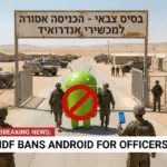 הכניסה למכשירי אנדרואיד אסורה | תמונה: AI
