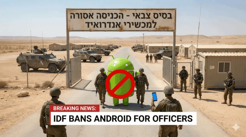 הכניסה למכשירי אנדרואיד אסורה | תמונה: AI