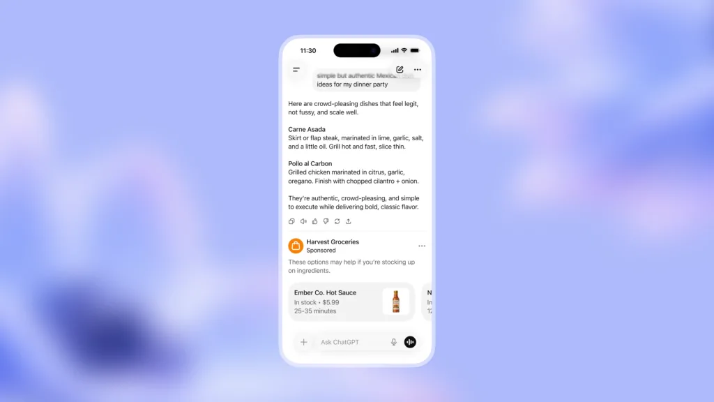 הפרסומות בדרך | תמונה: OpenAI