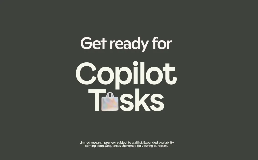 משימות ב-Copilot | תמונה: מיקרוסופט