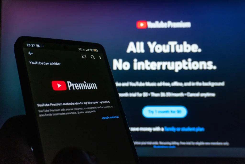 YouTube Premium | תמונה: Unsplash