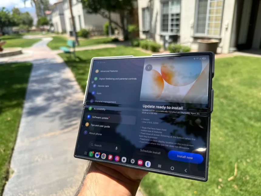 One UI 8.5 | תמונה: אבי דוד The Verifier
