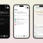 Liquid Glass ב-WhatsApp | תמונה: WABetainfo