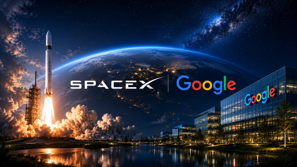 SpaceX Google | תמונה: ChatGPT