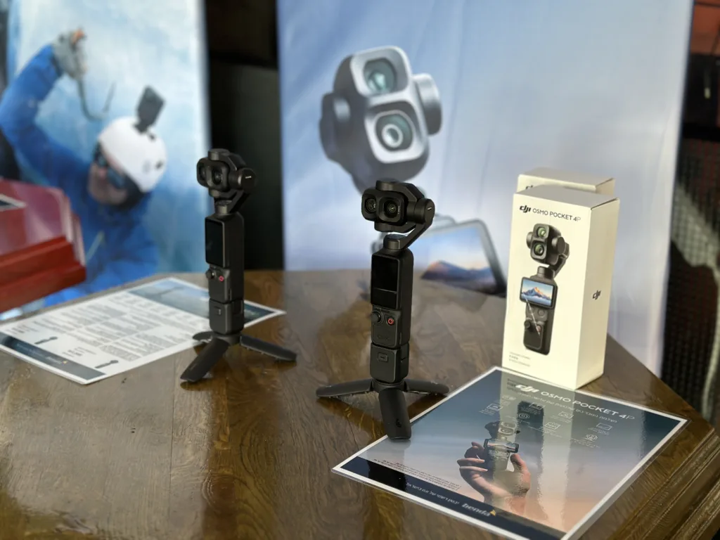 DJI Osmo Pocket 4P | תמונה: אלדד מטמון, The Verifier